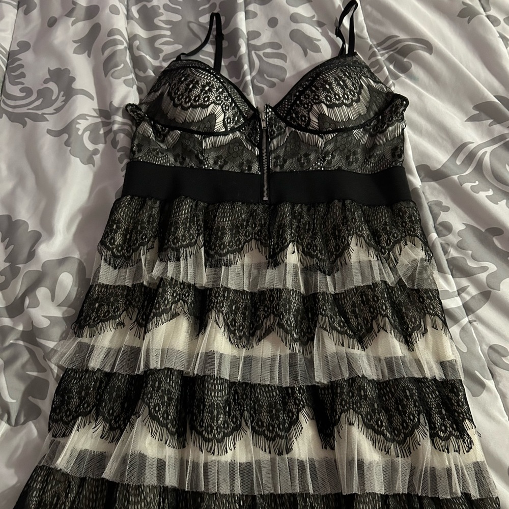 Black and White Dress